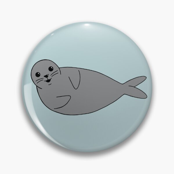 Item preview, Chunky Cartoon Seal  designed and sold by DoodleDaydream.