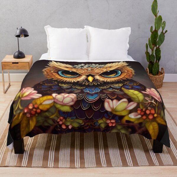 Item preview, Cute golden Owl designed and sold by Animal-ink.