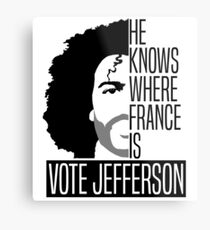 Vote For Jefferson Metal Print