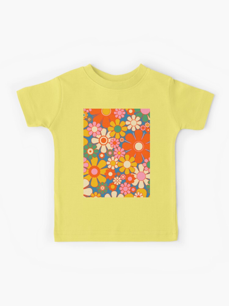 Mustard Yellow Shirt Mustard Floral Shirt Flower Tshirt 