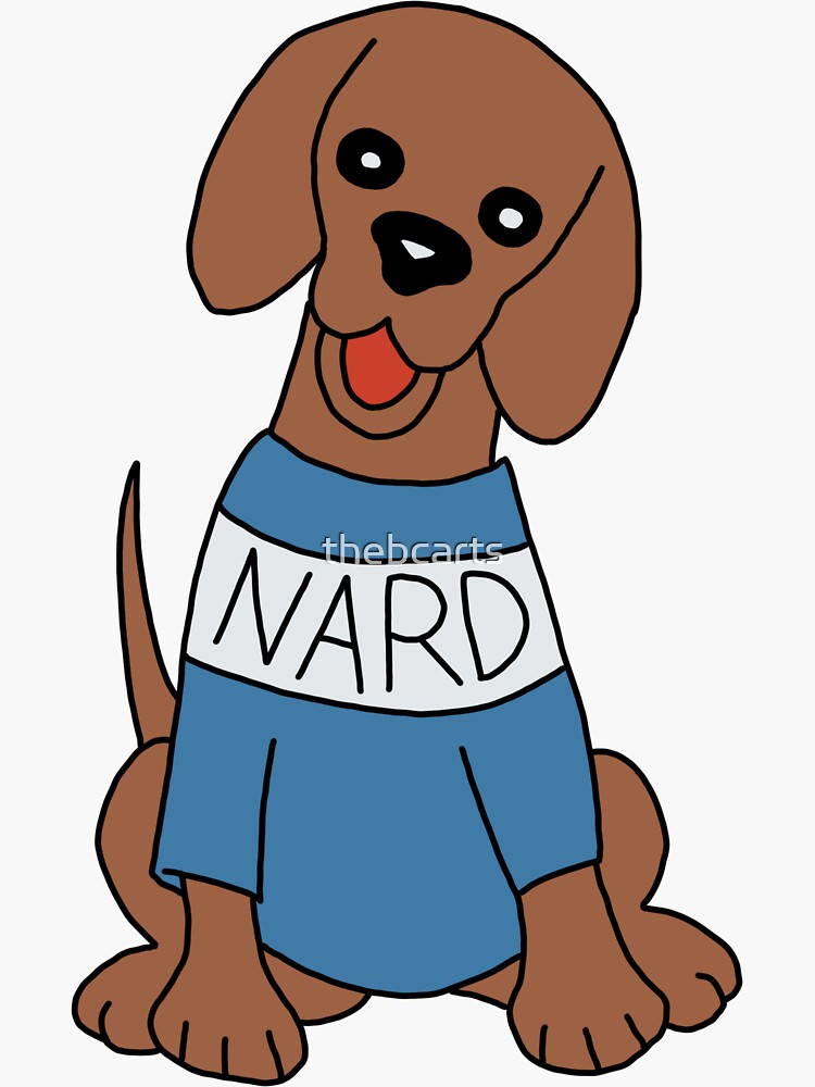 "Nard Dog Tattoo" Sticker for Sale by thebcarts Redbubble