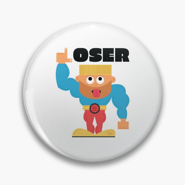 Item preview, Loser Funny Meme LOL L is for Loser Symbol Sign Language Tongue Stuck Out Icon Artwork designed and sold by doseofwin.