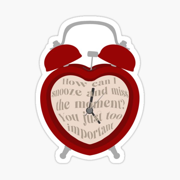 Item preview, SZA SOS ALBUM SNOOZE LYRIC STICKER designed and sold by reiley4404.