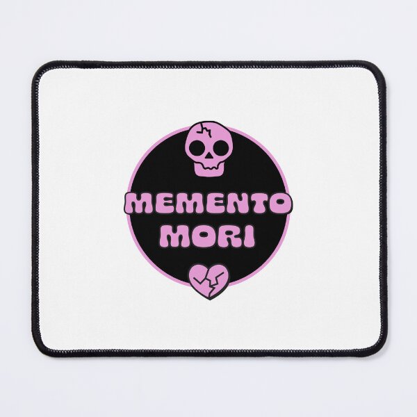 Item preview, Memento Mori Skull and Hearts in Pink designed and sold by stoicjimny.