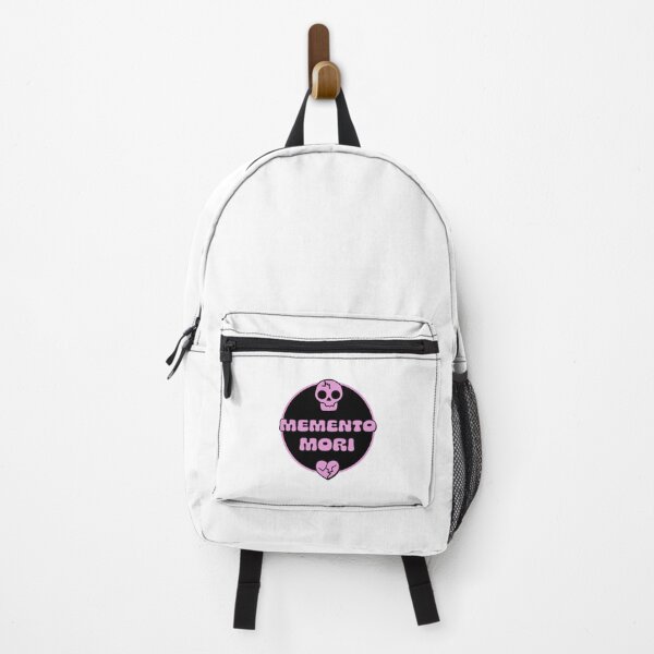 Item preview, Memento Mori Skull and Hearts in Pink designed and sold by stoicjimny.