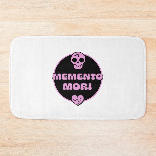 Item preview, Memento Mori Skull and Hearts in Pink designed and sold by stoicjimny.