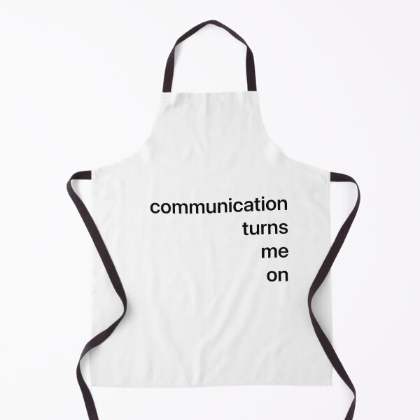 Item preview, "Communication turns me on" - Quote - Valentine's Day gift idea designed and sold by Simone Davino.
