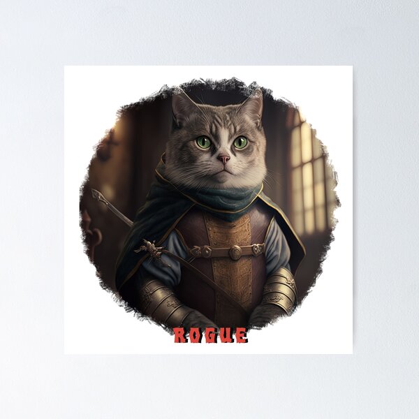 Item preview, Rogue Cat designed and sold by Fragile1980.