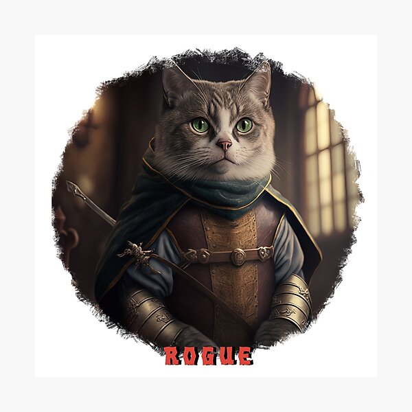 Item preview, Rogue Cat designed and sold by Fragile1980.