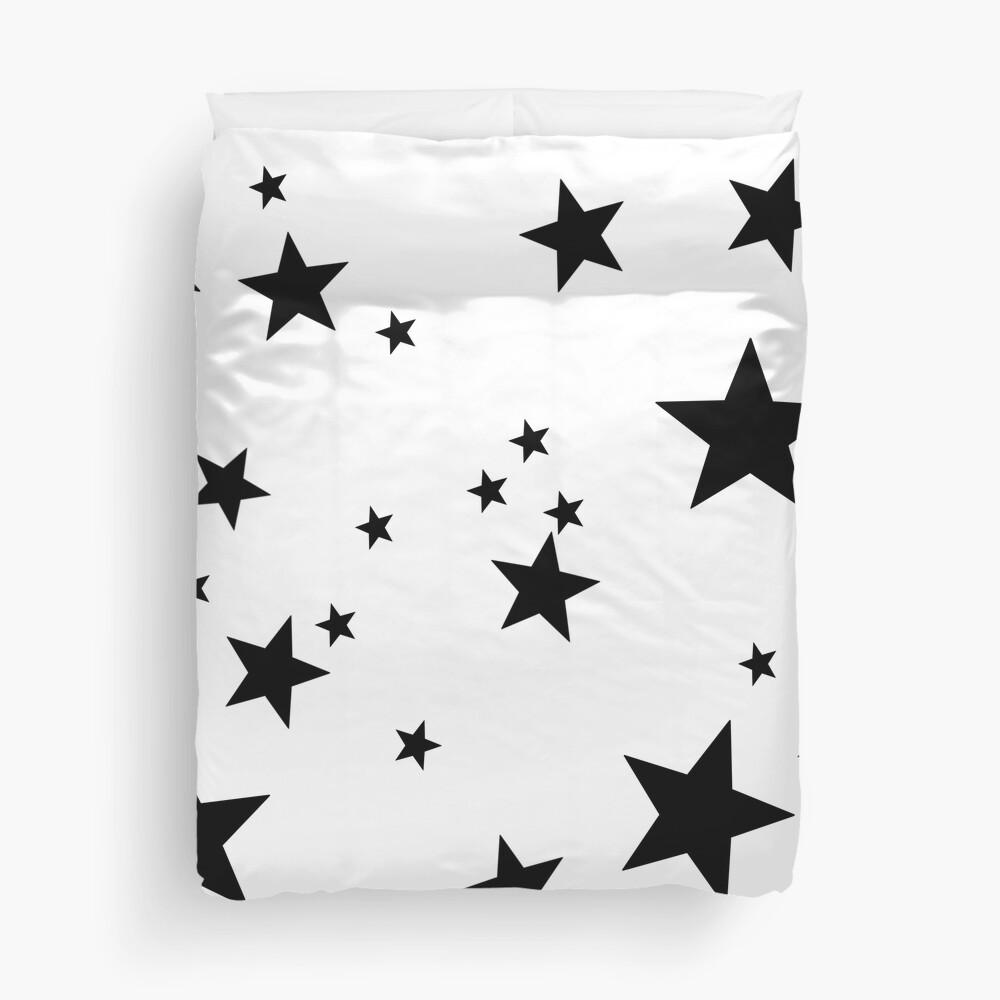 stars black Sticker by MrsDeeDesigns