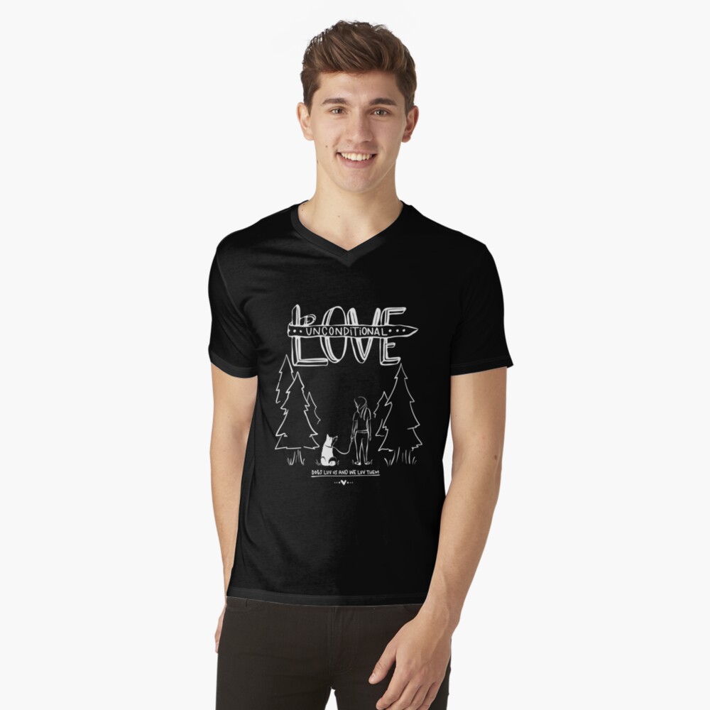Item preview, V-Neck T-Shirt designed and sold by RBCat007.