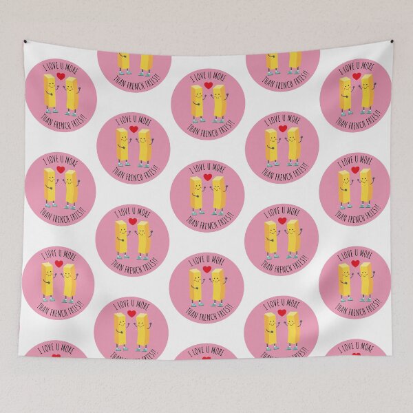 Item preview, I love you more than French fries designed and sold by Terevela.