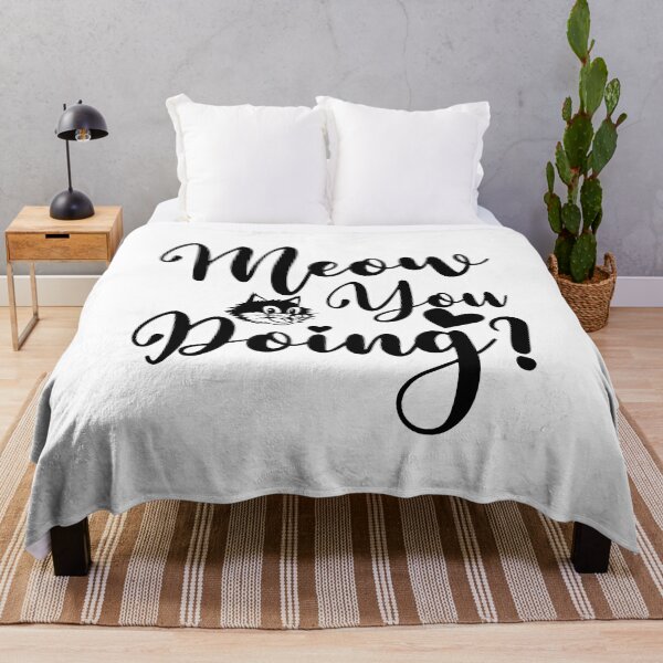 Item preview, Meow You Doing designed and sold by PetSafari.