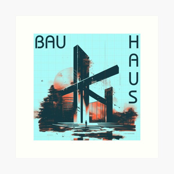 Artsy Architecture - Bauhaus 02 Art Print