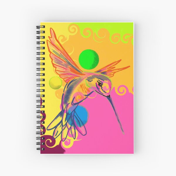 Hummingbird Spiral Notebook