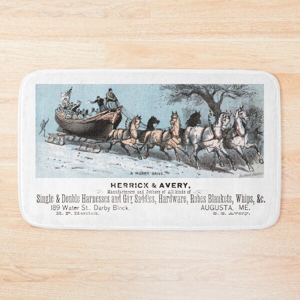 Item preview, 1880 Sleigh Riding Party, Maine designed and sold by historicimage.