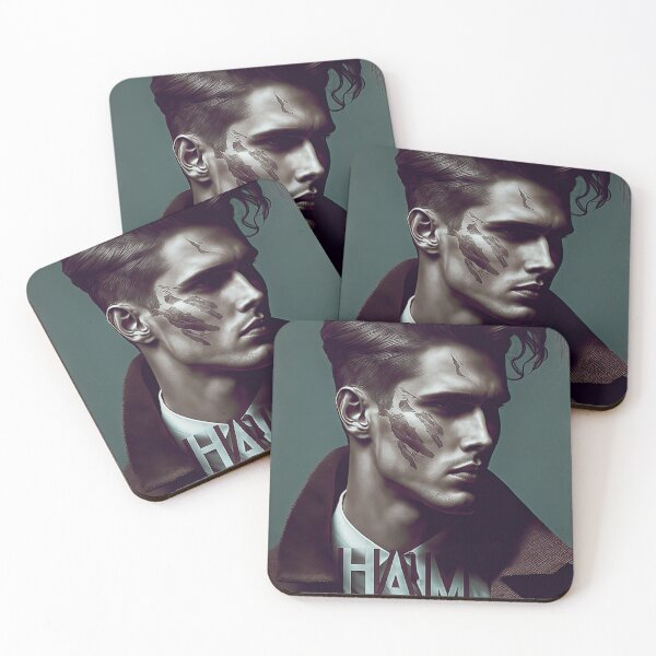 Item preview, Very handsome man in vintage poster style. designed and sold by mrlongfield.