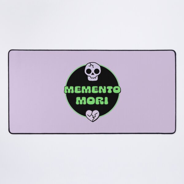 Item preview, Memento Mori Skull and Hearts in Green designed and sold by stoicjimny.