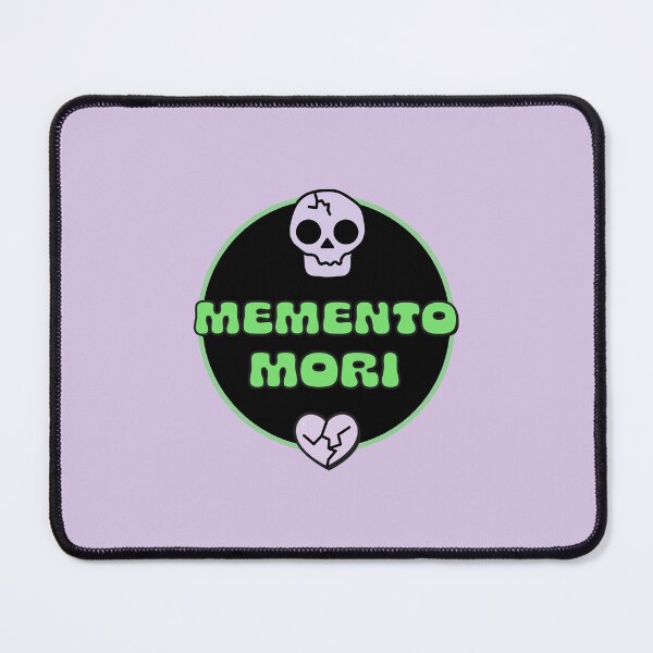 Item preview, Memento Mori Skull and Hearts in Green designed and sold by stoicjimny.