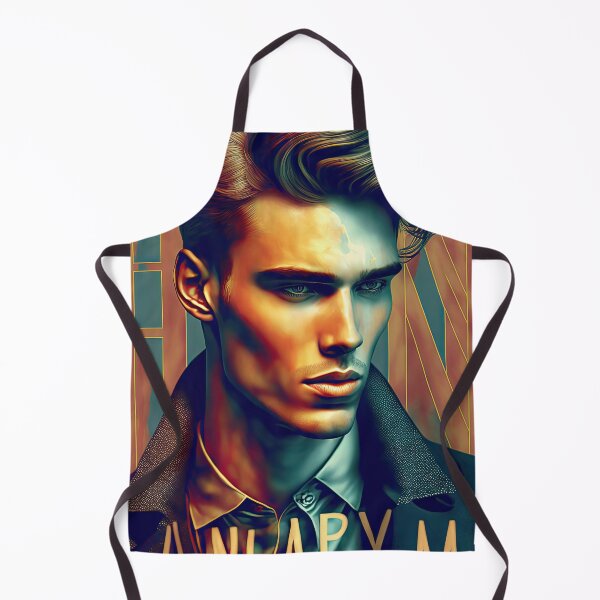 Item preview, Very handsome man in vintage poster style. designed and sold by mrlongfield.