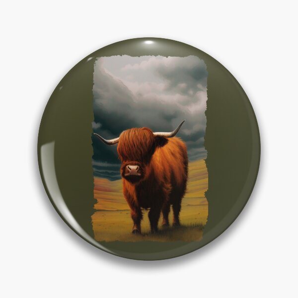 Item preview, Highland cow (#01) [Create a set!] designed and sold by SolidEarthArt.