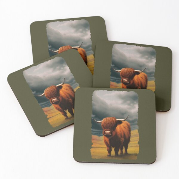 Item preview, Highland cow (#01) [Create a set!] designed and sold by SolidEarthArt.