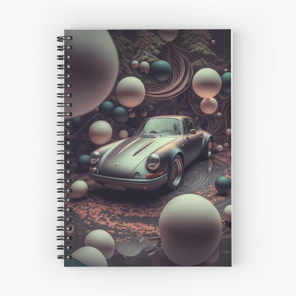 Item preview, Porsche 911 in modern abstract background, 8k, 3D Render designed and sold by FromAIwithLove.