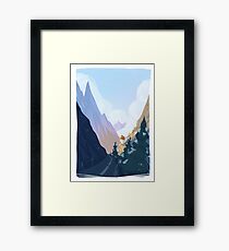 Norway - The Travellers Framed Print
