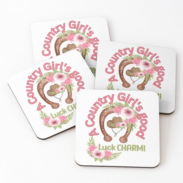 Item preview, A country girls good luck charm ,country charm, country girl, just a country girl, love the country, - country girl designed and sold by K.M. Creations.