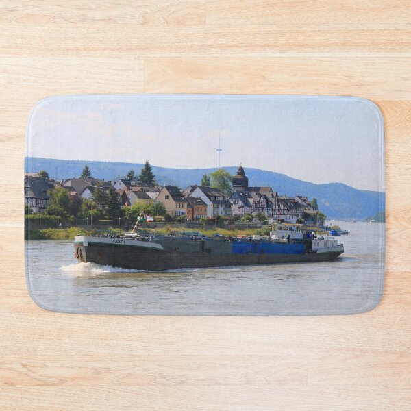 Item preview, Barge on the River Rhine 4 designed and sold by FranWest.
