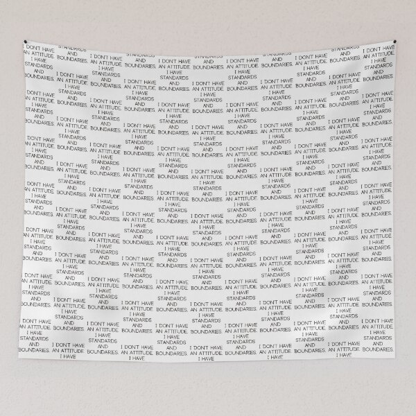 Item preview, I DON'T HAVE AN ATTITUDE designed and sold by Emceetina4.