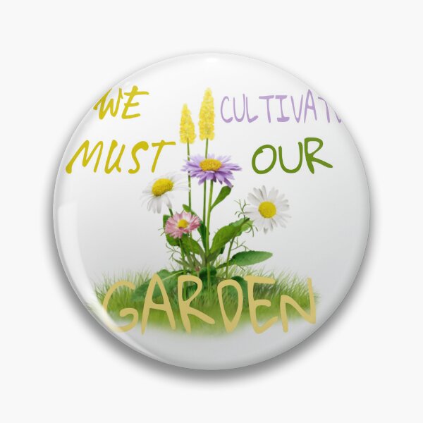 Aperçu de l'œuvre Nous devons cultiver notre jardin. créée et vendue par adlkh.