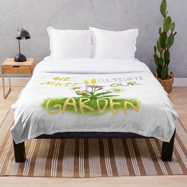 Item preview, We must cultivate our garden. designed and sold by adlkh.