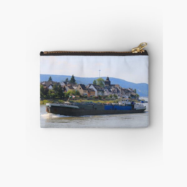Item preview, Barge on the River Rhine 4 designed and sold by FranWest.
