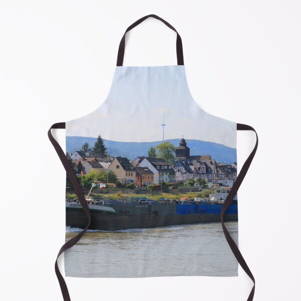 Item preview, Barge on the River Rhine 4 designed and sold by FranWest.
