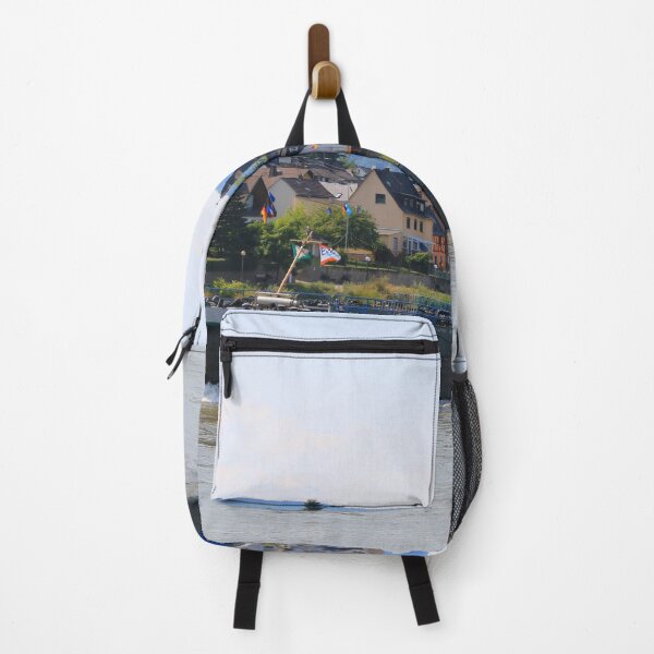 Item preview, Barge on the River Rhine 4 designed and sold by FranWest.