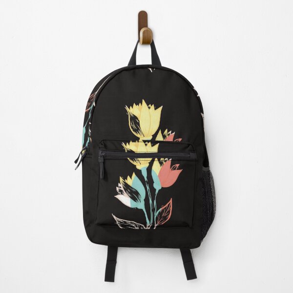 Item preview, Tulips in yellow, red and blue, floral design, pattern, simple, elegant designed and sold by KinsleyCole.