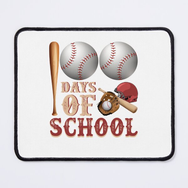 Item preview, 100 Days Of School Baseball 100th Day designed and sold by RosinaKroll.