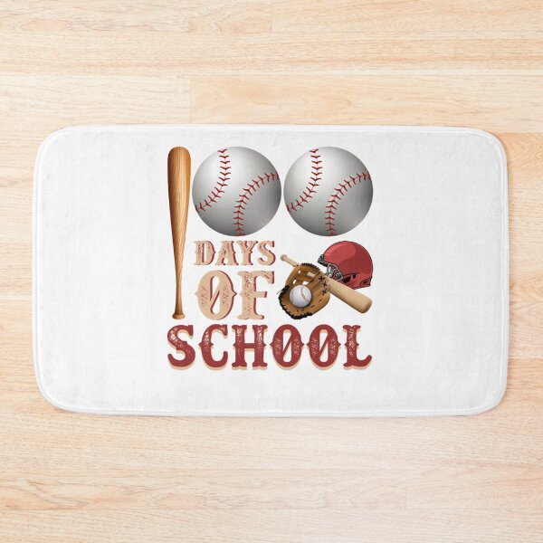 Item preview, 100 Days Of School Baseball 100th Day designed and sold by RosinaKroll.