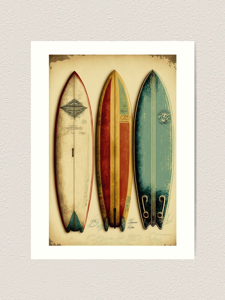 Vintage orders surf board