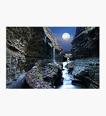 Rainbow Waterfalls Photographic Print