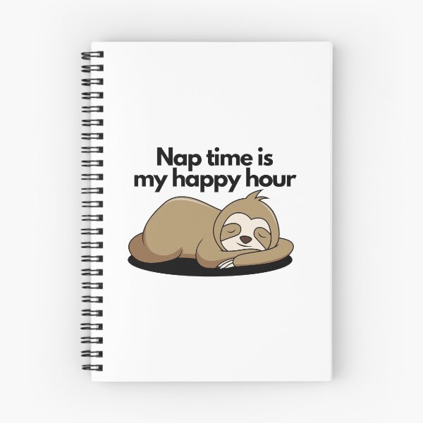 Item preview, Nap time is my happy hour funny quote.  designed and sold by DetectiveDog.