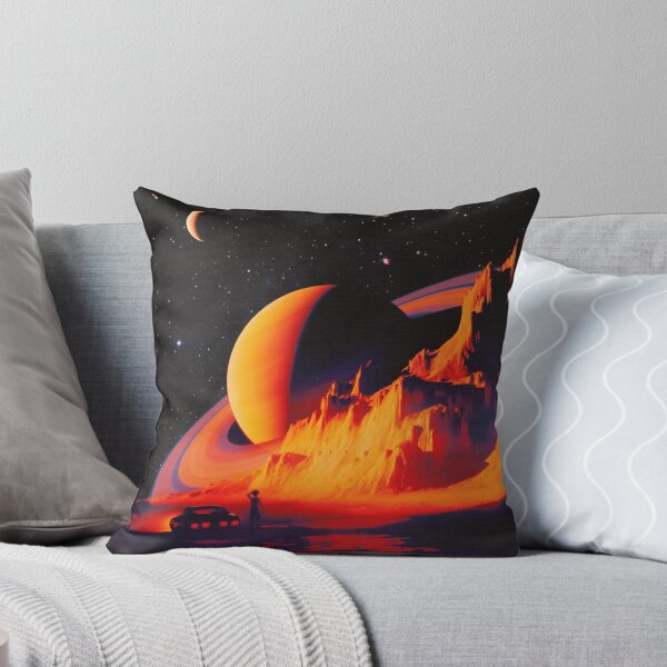 Item preview, How Did I End Up Here? - Retro-Futuristic Collage Art, Sci-Fi Vintage Landscape, Colorful  designed and sold by Taudalpoi.