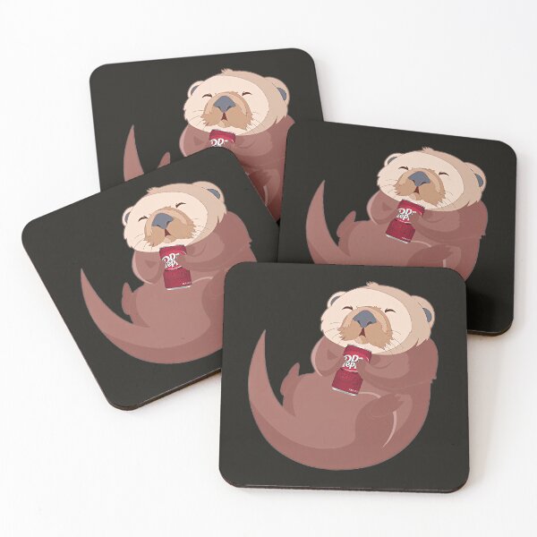 Item preview, Otter + Dr. Pepper designed and sold by DarrellCronin.