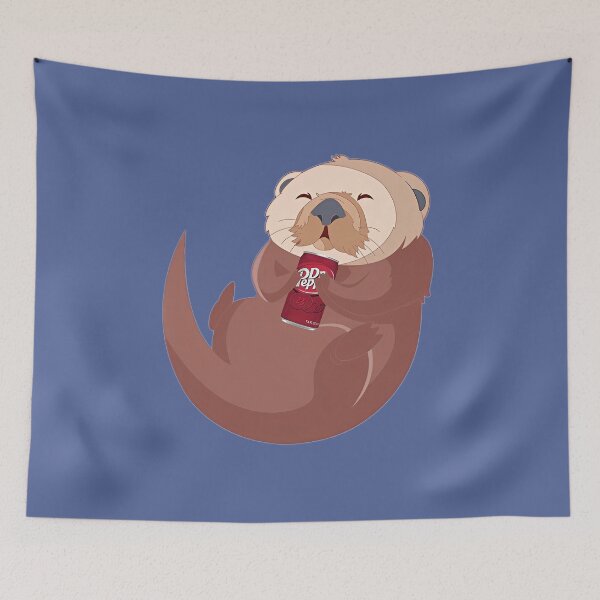 Item preview, Otter + Dr. Pepper designed and sold by DarrellCronin.