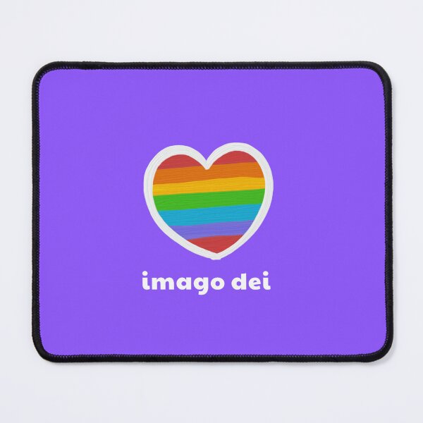 Item preview, Rainbow Imago Dei Heart designed and sold by 1PursuingLove.