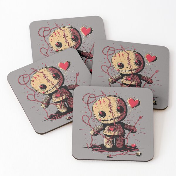 Item preview, Macabre Gothic Valentines Day Merchandise Voodoo Doll of you Dreams other Darkly Romantic Gift Ideas designed and sold by Bits-X-Pieces.