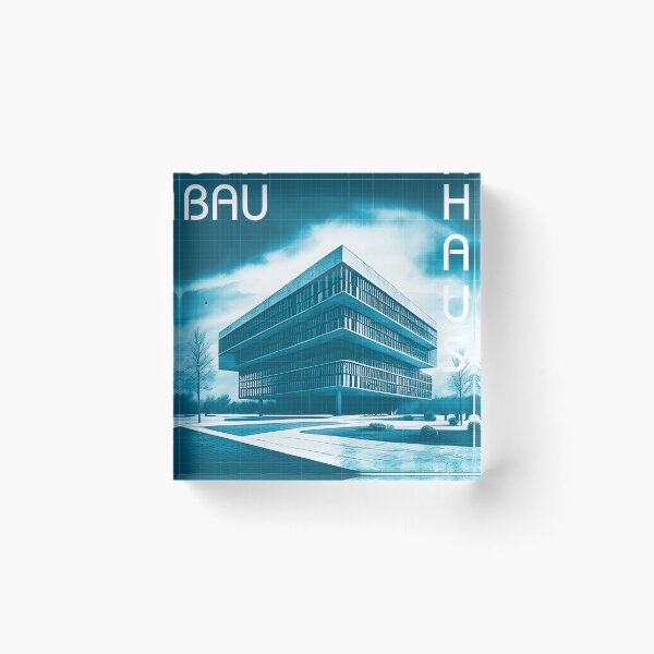 Item preview, Artsy Architecture - Bauhaus 07 designed and sold by CuteAndGritty.