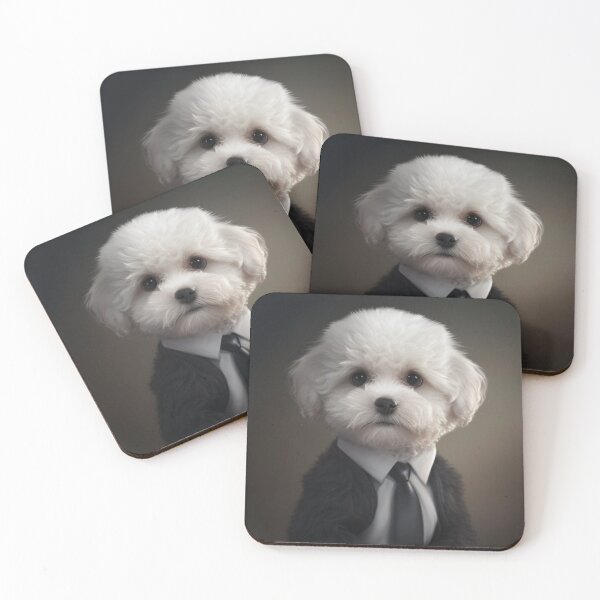 Item preview, Cute Bichon Portrait  designed and sold by IllReputes.