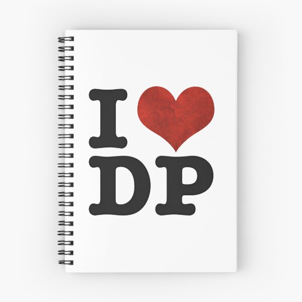 Item preview, I heart DP on white designed and sold by DarrellCronin.
